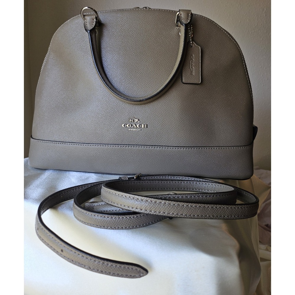 Coach Sierra Satchel in‎ Khaki Color (Large)